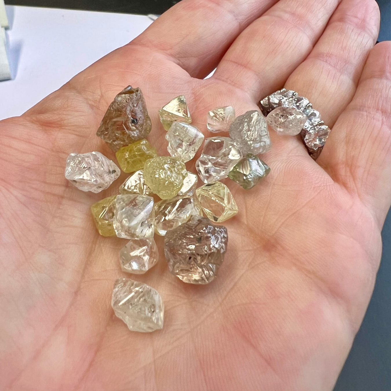 Banned the import of diamonds from Russia.