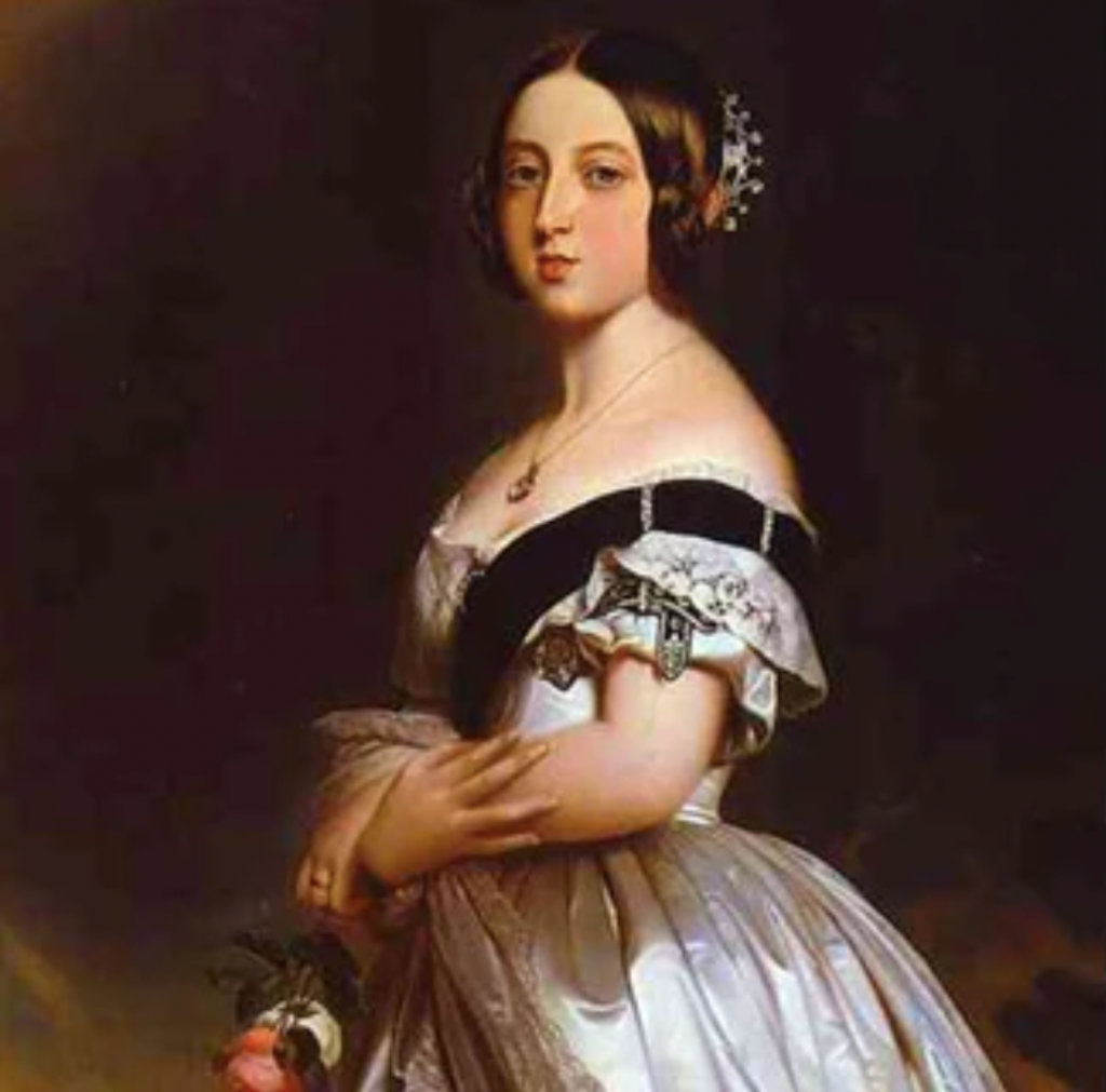 Dronning Victoria med smykker