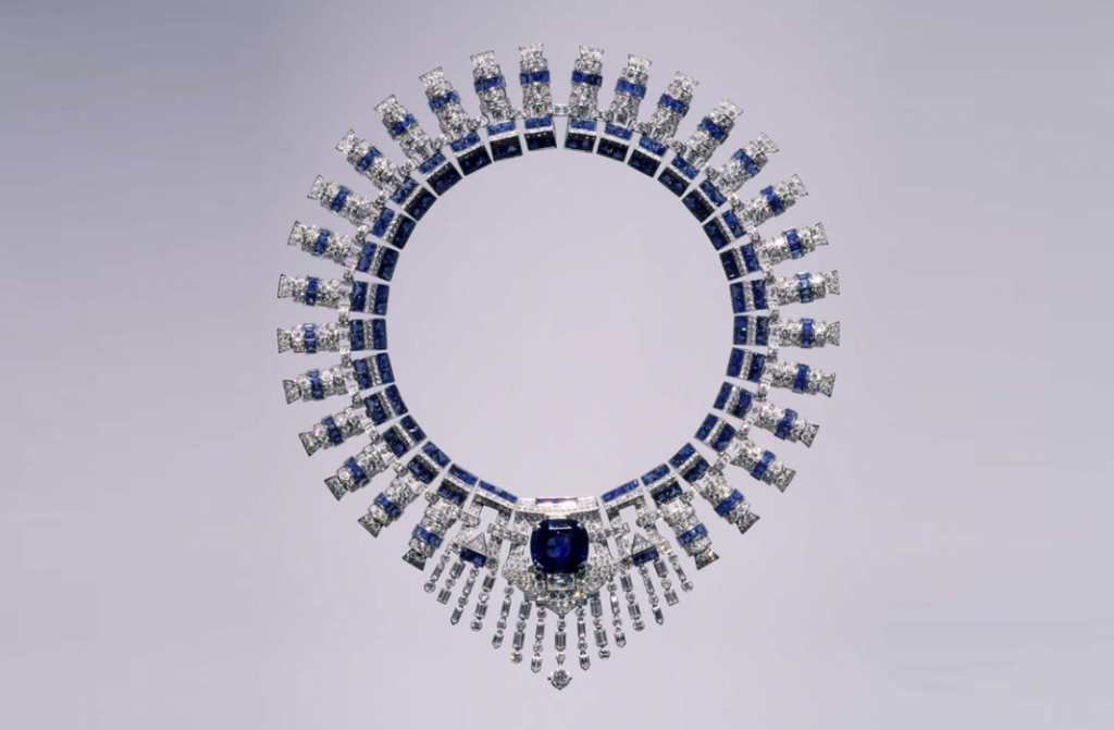 Indisk inspireret Cartier halskæde.