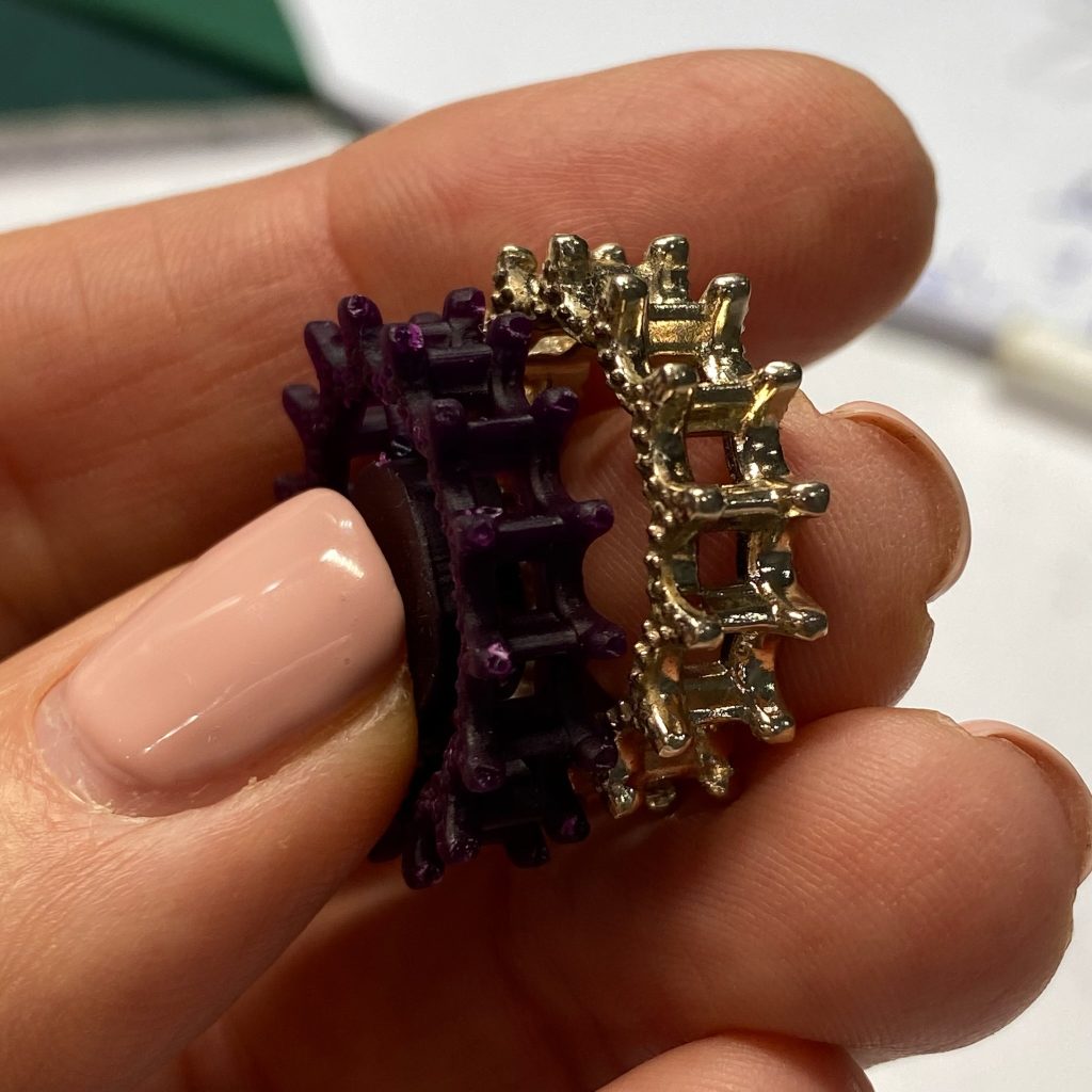 3D printing ring